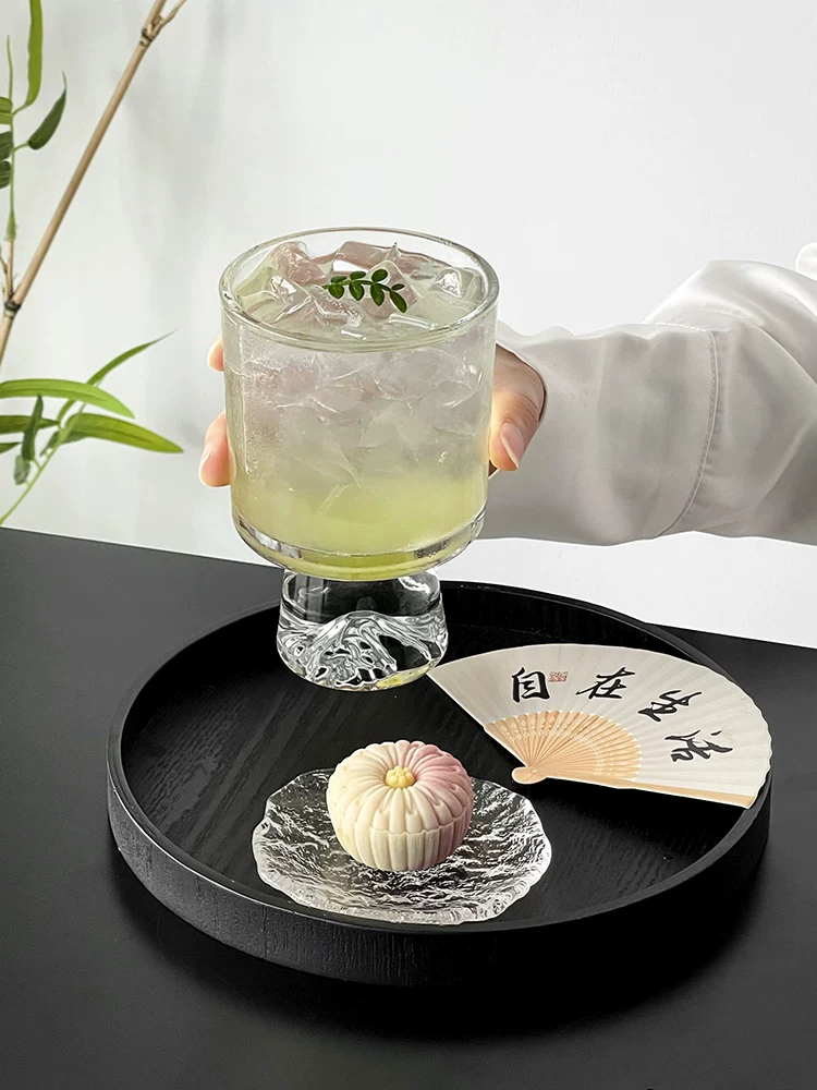Ly thủy tinh phong cách cổ điển Trung Quốc, ly rượu cổ điển độc đáo, ly rượu cao cấp, ly nước ép, ly đồ uống, ly cà phê.