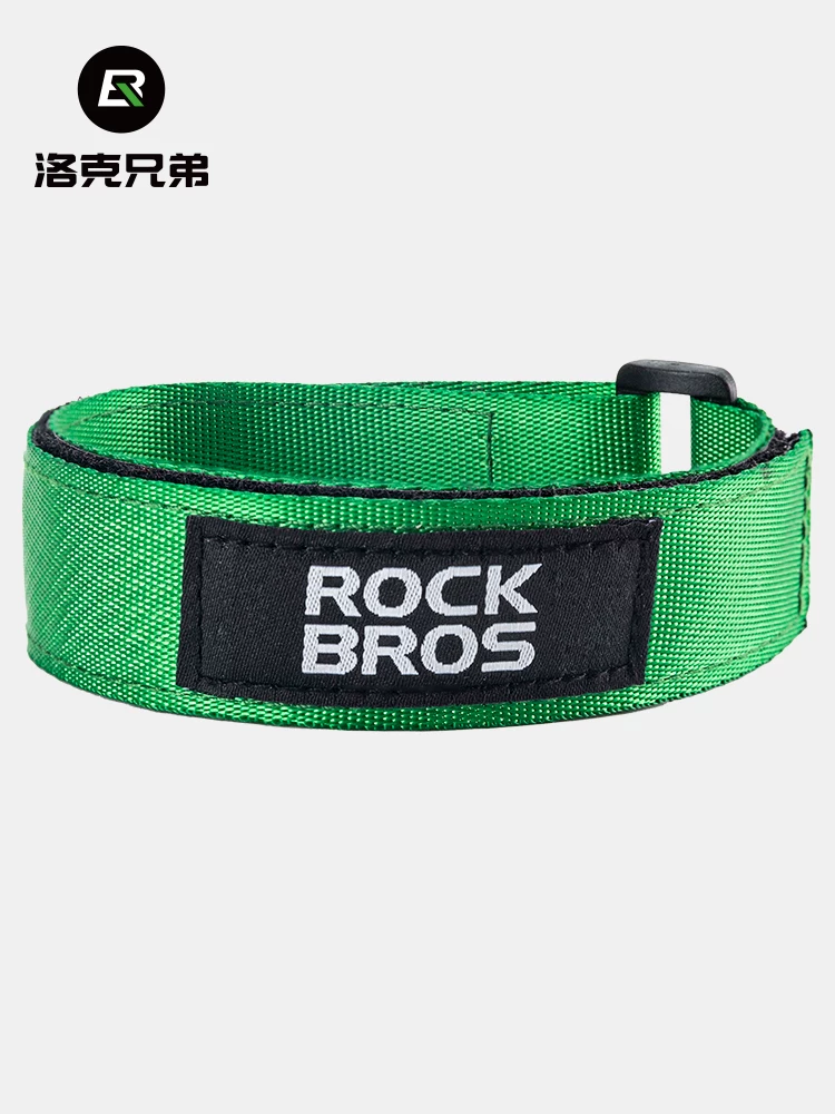 Dây buộc xe đạp gấp Rock Brothers có dây đeo chân Velcro, dây buộc phụ kiện đa năng, dây buộc, dây đeo quần.