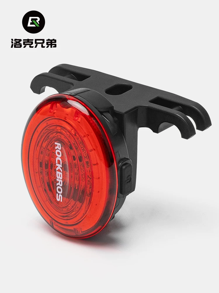 Rock Brothers Xe Đạp Cảm Biến Phanh Thông Minh Đèn Đuôi Xe Đạp Leo Núi Xe Đạp Đường Bộ Đèn Đi Đêm Phụ Kiện Thiết Bị Đi Xe Đạp