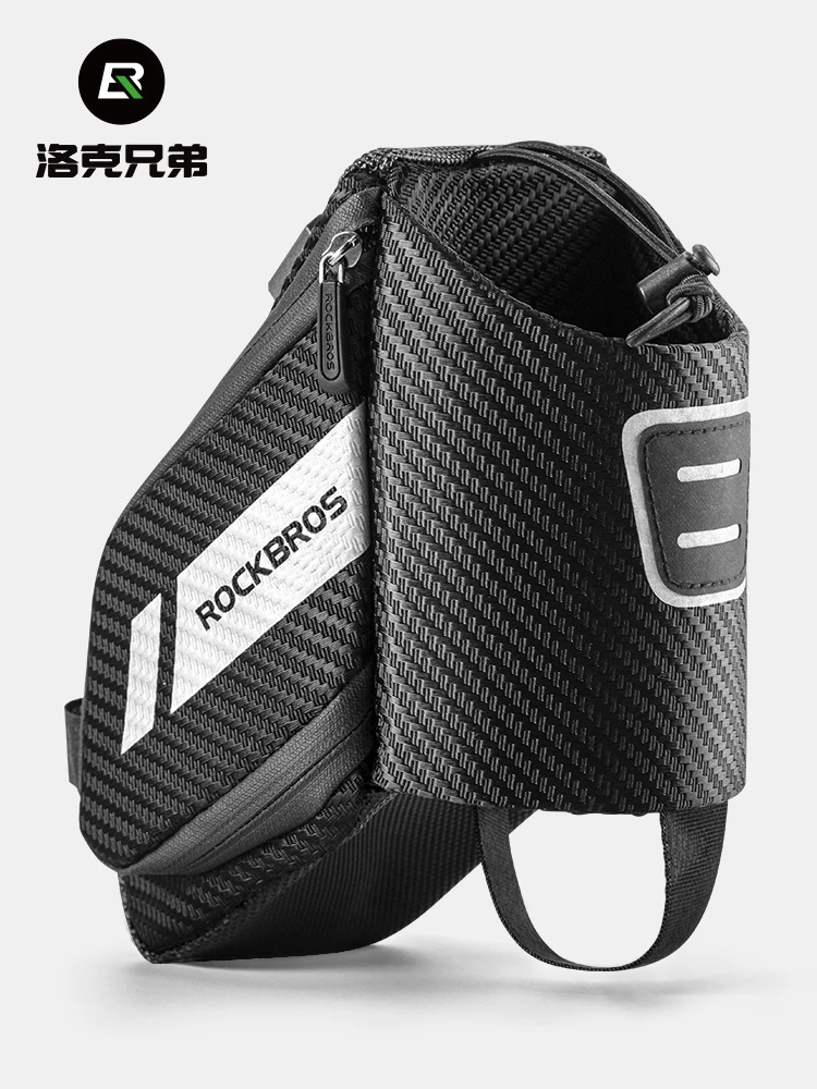 Túi đựng đồ phía sau xe đạp Rock Brothers, túi đựng đồ xe đạp đường trường và leo núi, bình nước, đệm yên xe đạp, túi yên xe, túi yên xe đạp gấp
