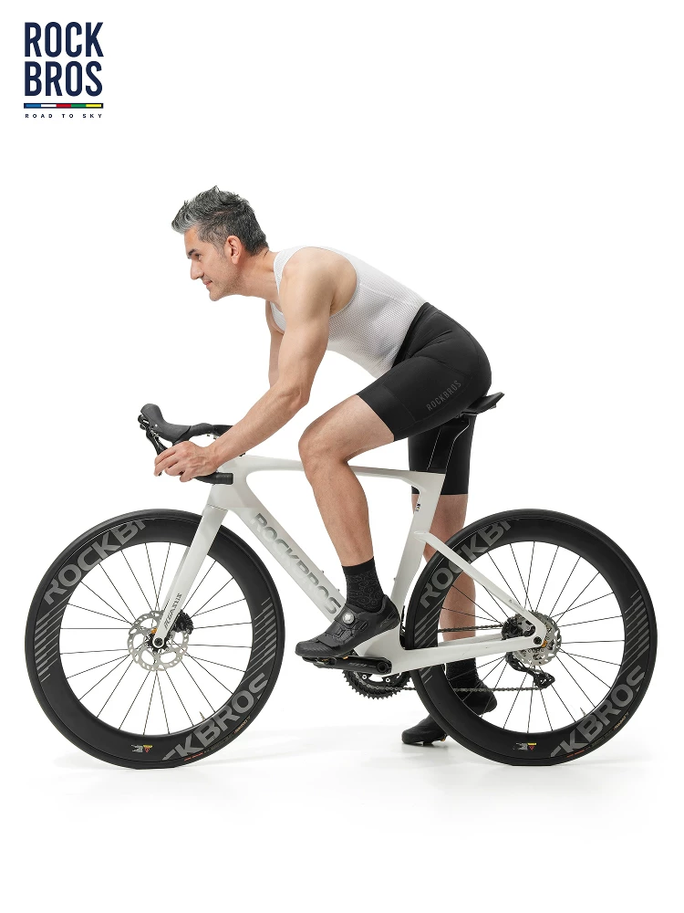 Rock Brothers Sky Road Series Xe đạp đường trường Quần short đi xe đạp Mùa hè Thoáng khí Miếng bọt biển Quần lót Phong cách nam