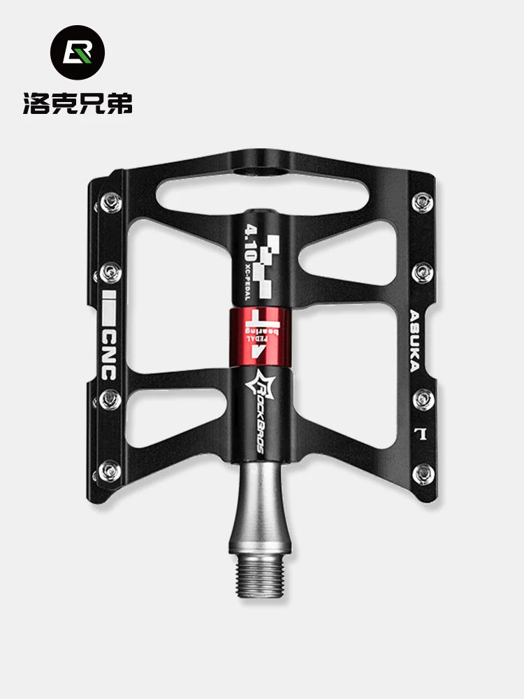 Bàn đạp xe đạp Rock Brothers bàn đạp hợp kim nhôm mang bàn đạp xe đạp leo núi nhẹ mang bàn đạp đi xe đạp