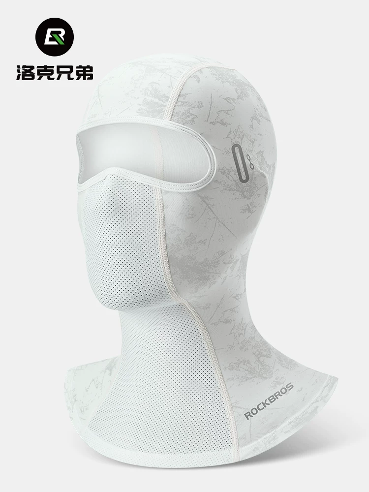 Mũ bảo vệ chống nắng đổi màu Rock Brothers dành cho nam và nữ, mặt nạ bảo vệ mặt khi đi xe đạp, khăn mặt xe máy điện cho mùa hè
