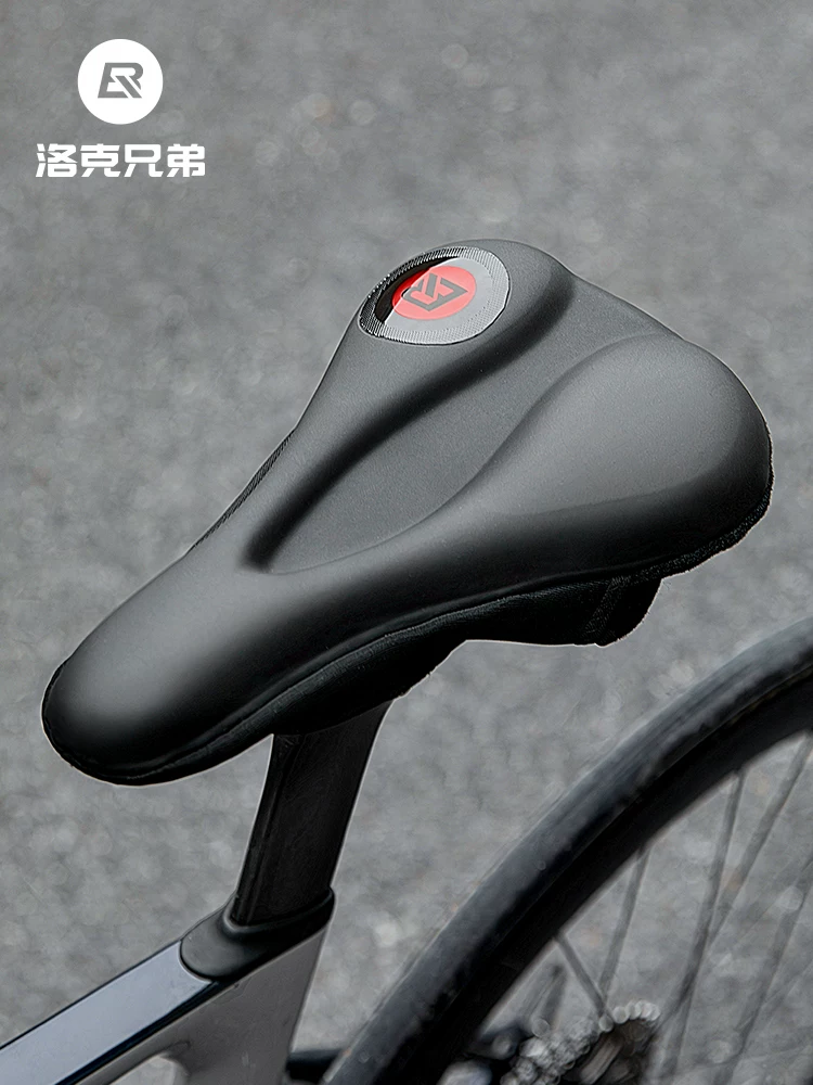 Rock Brothers bọc ghế xe đạp dày dặn thoải mái bằng silicon mềm mại dành cho nam và nữ đệm ngồi xe đạp đường núi phụ kiện đi xe