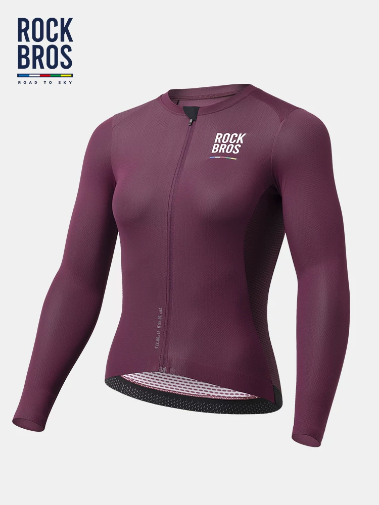 Rock Brothers Sky Road series áo dài tay đi xe đạp dành cho nữ mùa hè quần áo đi xe đạp đường núi thoáng khí