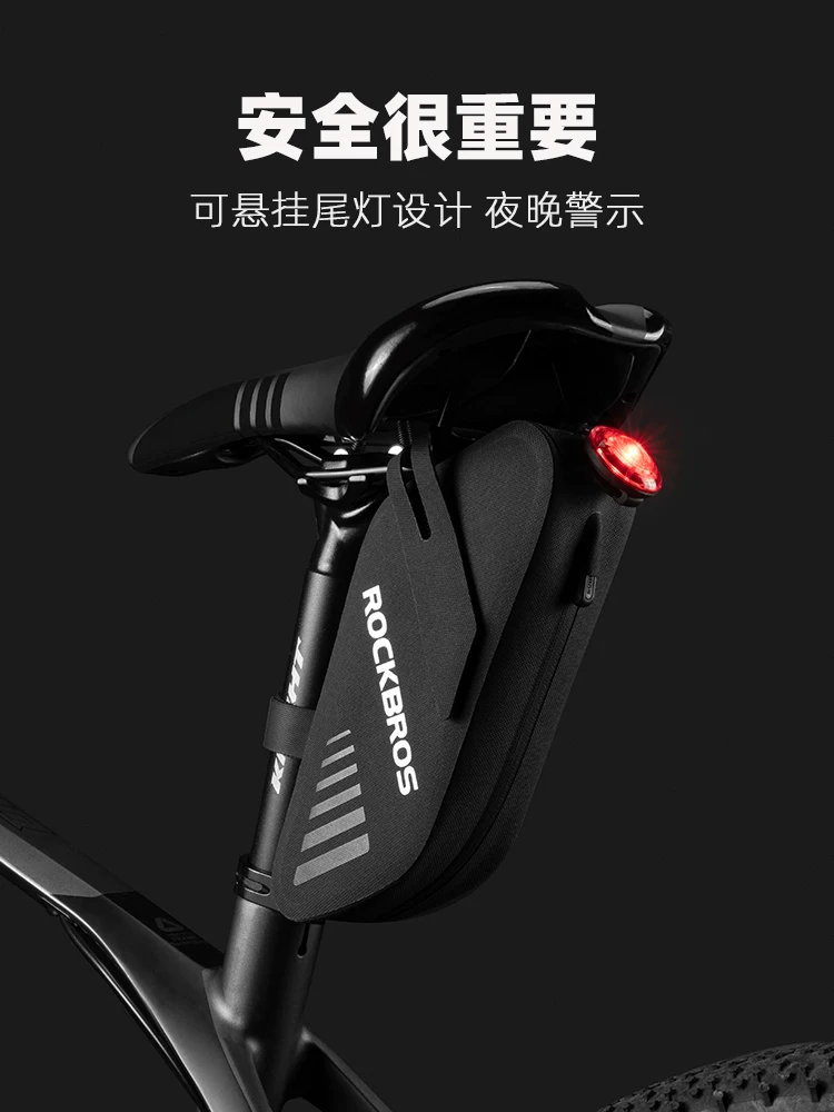 Túi đựng xe đạp Rock Brothers túi khung trước chống thấm nước túi đựng ống phía trước xe đạp đường núi túi yên xe đạp túi đuôi xe đạp
