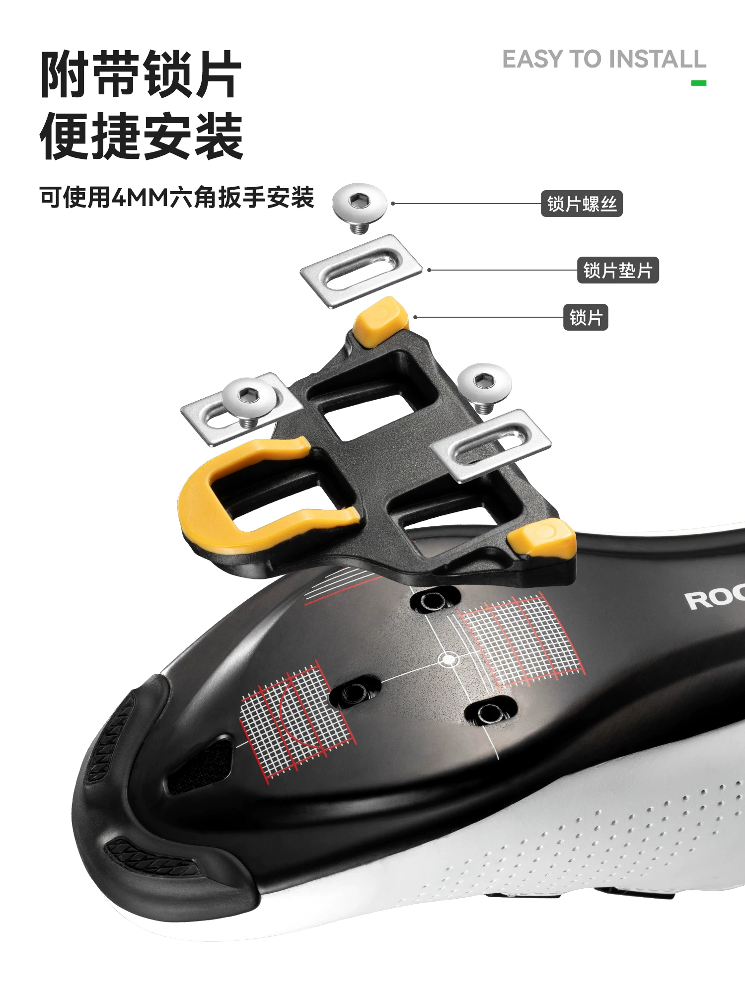 Bàn đạp bằng sợi carbon của Rock Brothers dành cho xe đạp đường trường với trục titan SPD có đinh tán Bàn đạp xe đạp tự khóa thiết bị đi xe đạp