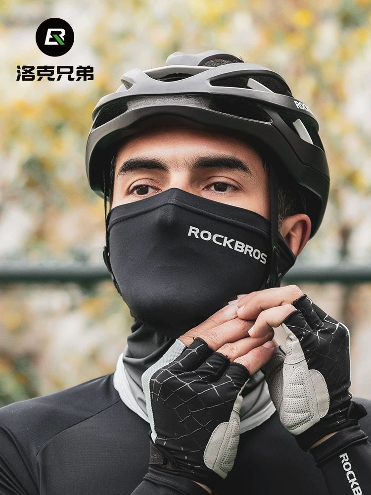 Khăn che mặt đa năng Rock Brothers Ice Silk chống nắng, mùa hè, unisex, bảo vệ mặt, chống gió, dùng cho đi xe máy, câu cá, đạp xe