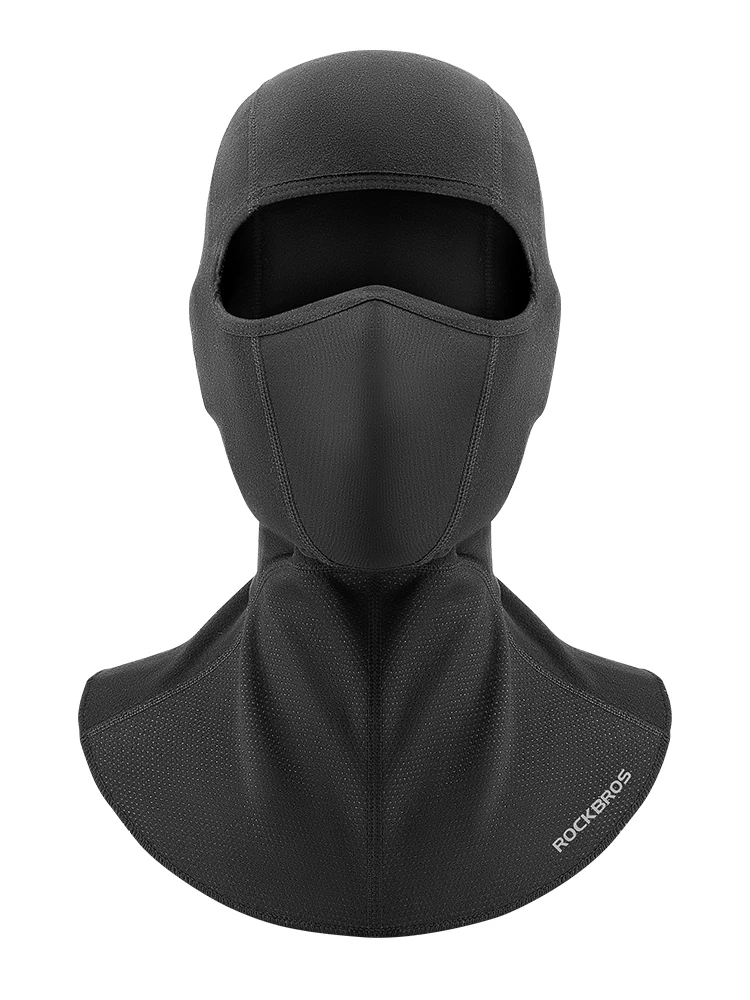 Khăn giữ ấm cổ đi xe đạp Rock Brothers, chất liệu fleece, dành cho nam và nữ, mùa thu đông, chống gió, che kín mặt