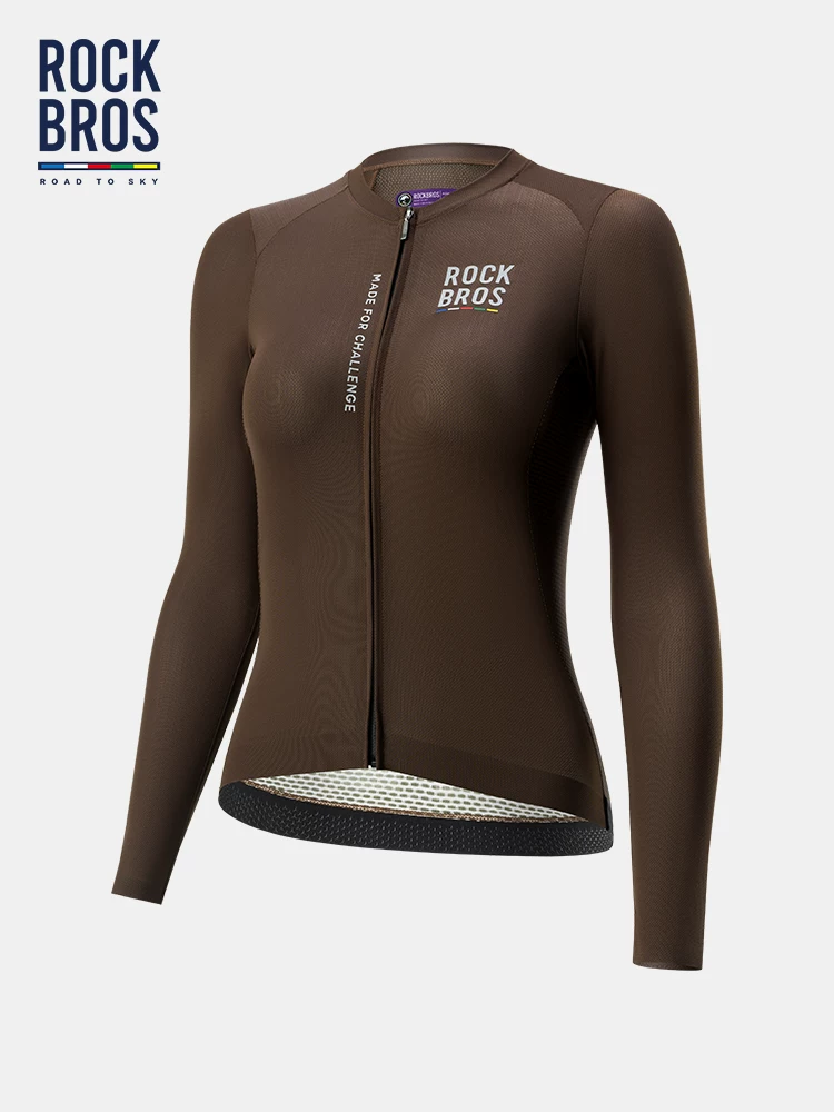 Rock Brothers Sky Road Series Áo đi xe đạp Đường núi Xe đạp thể thao Áo thể thao nữ dài tay mùa hè