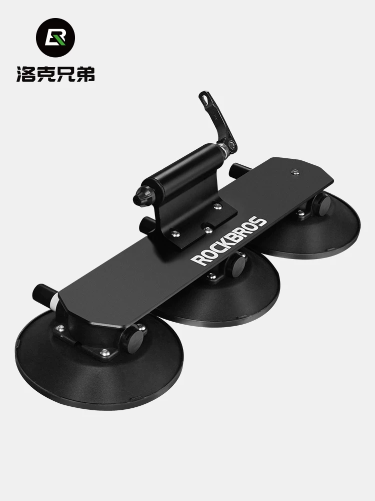 Giá để đồ trên nóc xe Rock Brothers có giác hút, giá để hành lý trên xe hơi, khả năng hút mạnh mẽ cho thiết bị xe đạp đường trường và leo núi