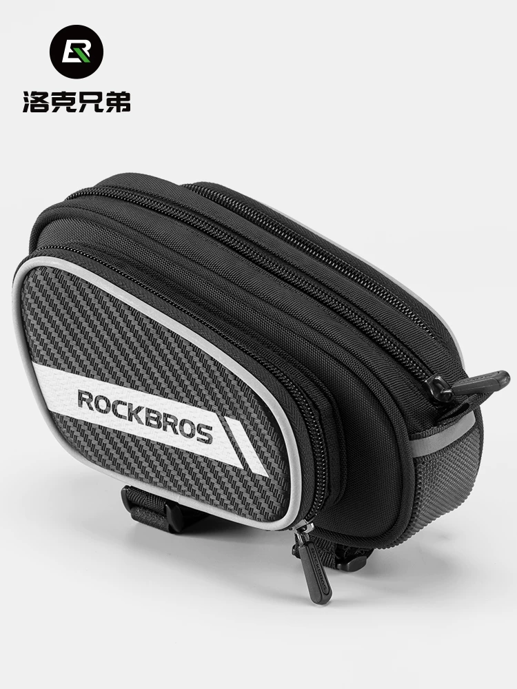 Túi đựng xe đạp Rock Brothers, túi khung trước, túi ống trên, túi xe đạp đường trường, xe đạp leo núi, túi yên gấp, phụ kiện xe đạp