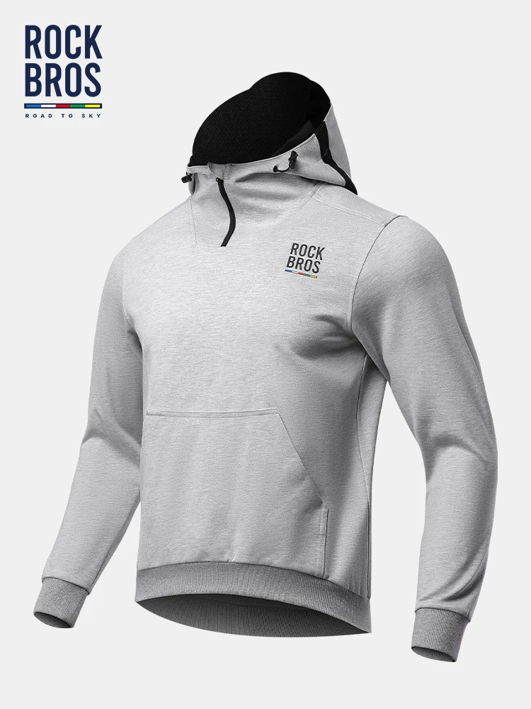 Áo khoác thể thao Rock Brothers Sky Road Series áo khoác dài tay có mũ trùm đầu dành cho nam và nữ áo len cặp đôi mùa thu đông