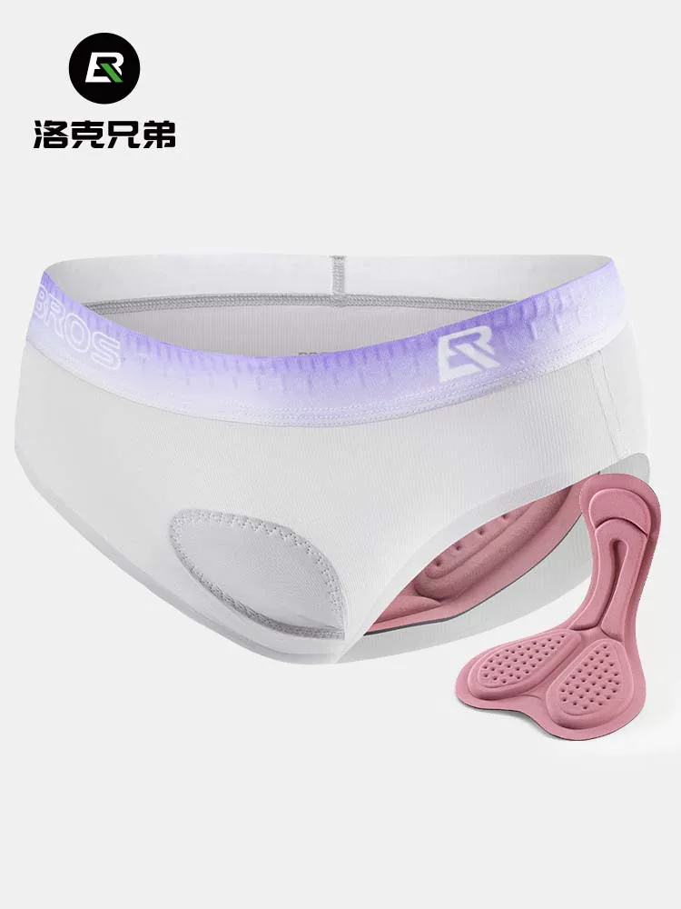 Quần lót đi xe đạp Rock Brothers dành cho nữ thể thao, tập thể dục, đạp xe spinning, quần đùi có đệm, quần đạp xe đường núi