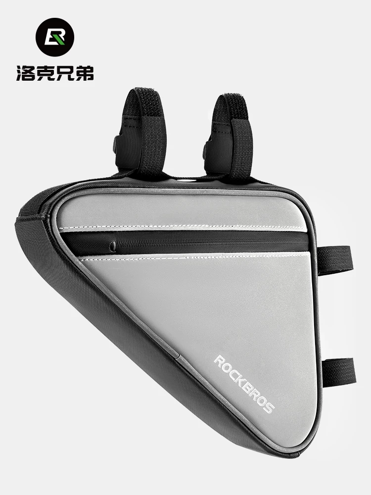 Túi đựng xe đạp Rock Brothers túi tam giác phản quang túi khung trước túi ống trên túi yên xe đạp đường núi túi đựng đồ đi xe đạp