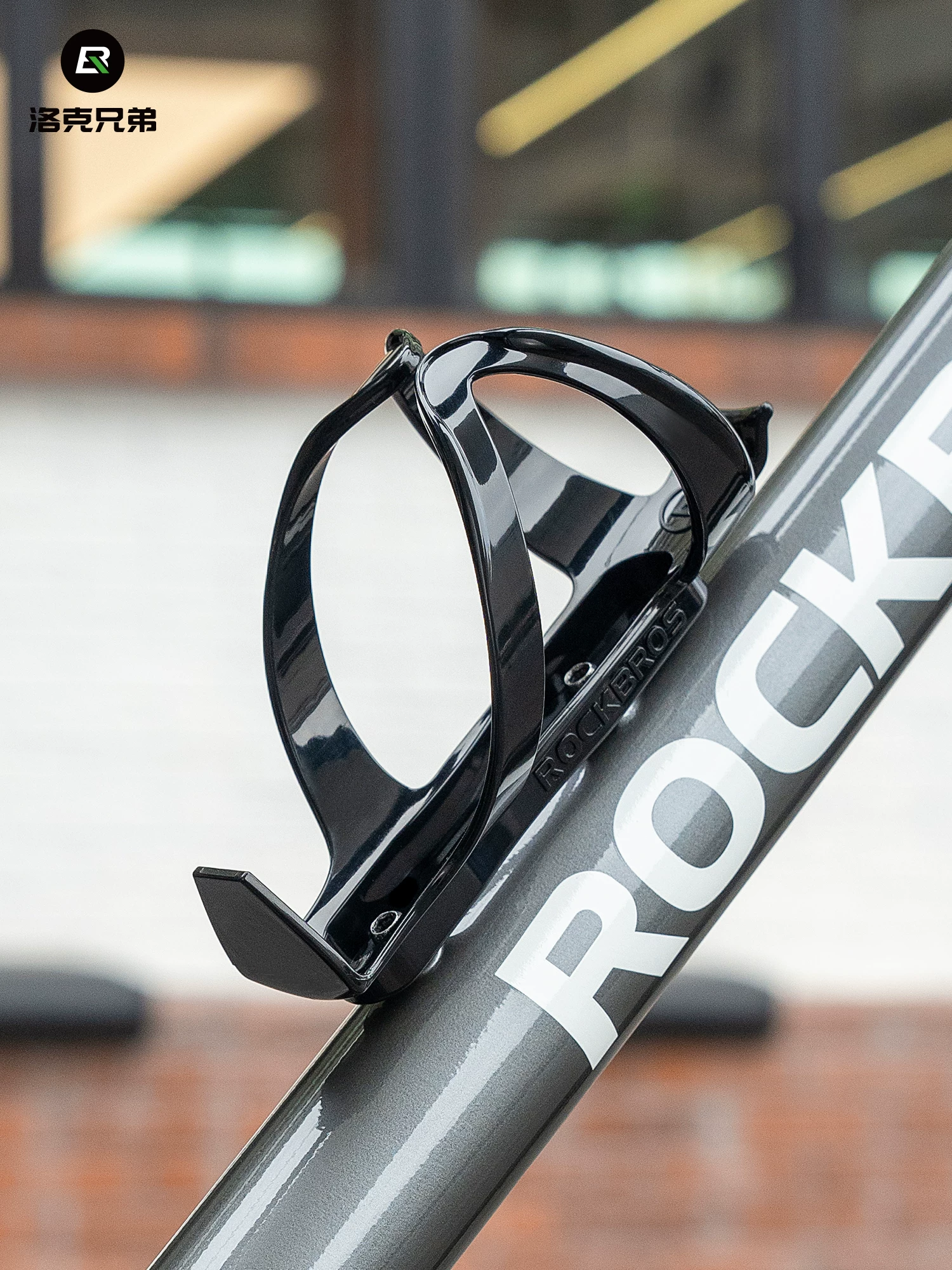 Giá để bình nước xe đạp Rock Brothers chất liệu nhựa PC, dành cho xe đạp đường trường, xe đạp leo núi, giá đỡ bình nước xe đạp, phụ kiện