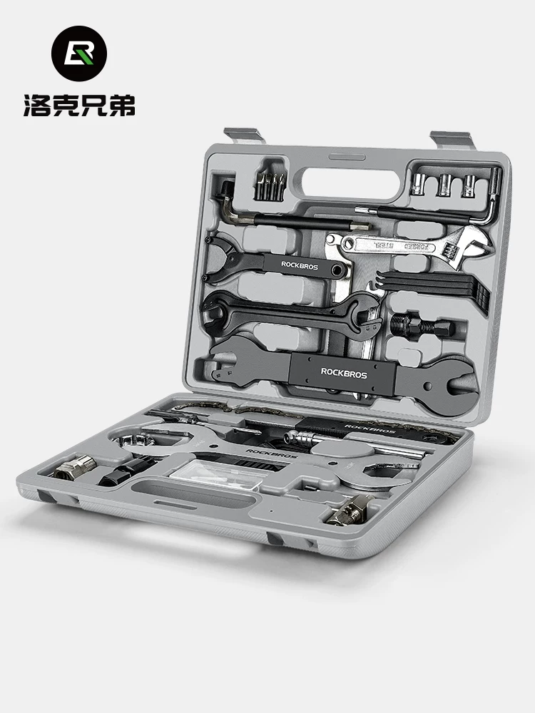 Bộ dụng cụ sửa chữa xe đạp Rock Brothers, cờ lê, bộ sửa chữa lốp, thiết bị bảo dưỡng xe đạp leo núi, xe đạp đường trường