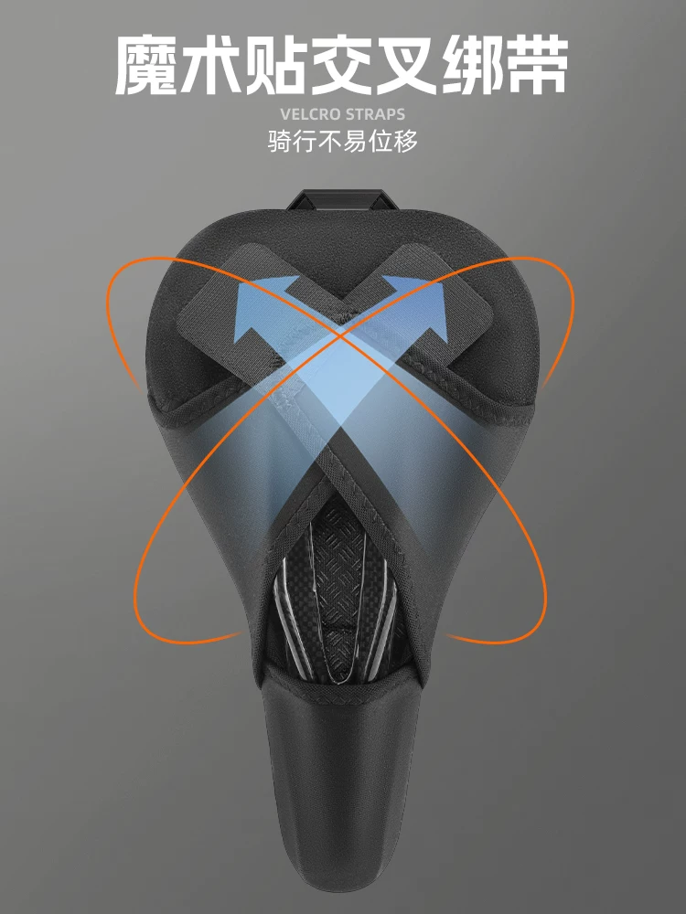 Rock Brothers bọc ghế xe đạp in 3D rỗng thoáng khí dành cho nam và nữ đệm ngồi xe đạp đường núi phụ kiện đi xe đạp