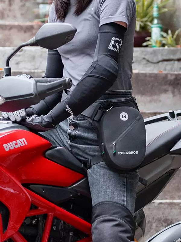 Túi đựng đồ đi xe máy chống nước Rock Brothers, túi đeo hông, túi đeo ngực, túi đeo chéo dành cho nam, đồ dùng du lịch bằng xe máy