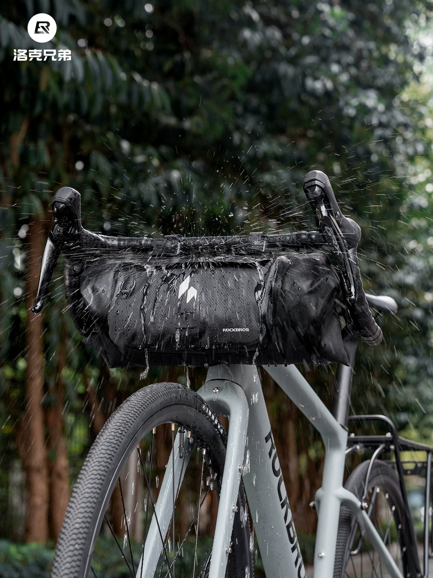 Túi đựng xe đạp chống nước Rock Brothers phía trước xe đạp túi đựng xe đạp đường núi túi đựng xe đạp gấp