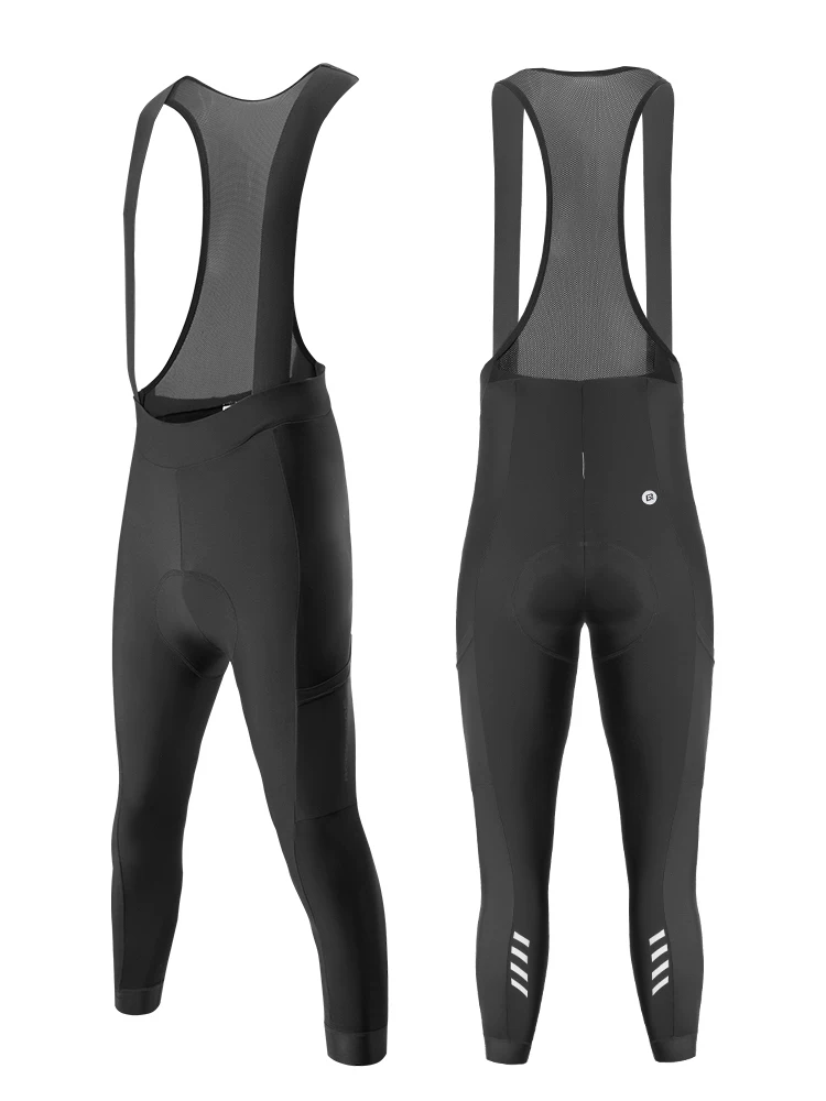 Quần đi xe đạp ba phần tư Rock Brothers mùa thu đông ngoài trời dành cho nam và nữ quần đi xe đạp đường trường ấm áp bằng lông cừu