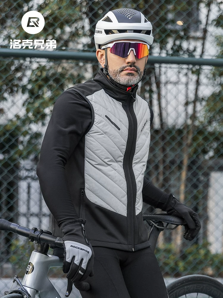 Áo giữ nhiệt Rock Brothers có sưởi điện, dành cho người đi xe máy, đi xe đạp, mùa đông, chống lạnh, dành cho nam và nữ.