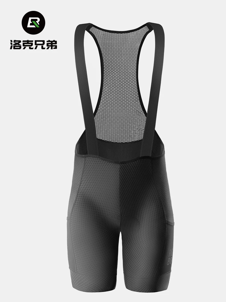 Quần yếm Rock Brothers dành cho nam mùa hè thoáng khí quần đi xe đạp đường bộ xe đạp leo núi thể thao quần short đi xe đạp