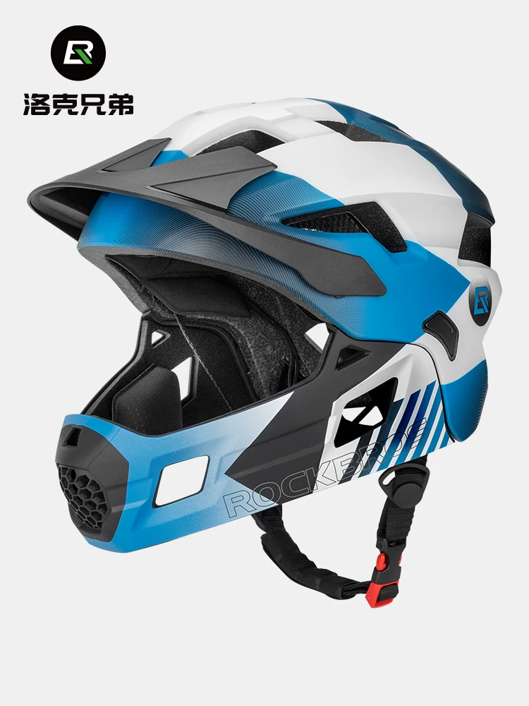 Mũ bảo hiểm xe đạp cân bằng cho trẻ em Rock Brothers, dành cho bé trai và bé gái, thiết bị đi xe đạp, mũ bảo hiểm xe đạp full-face