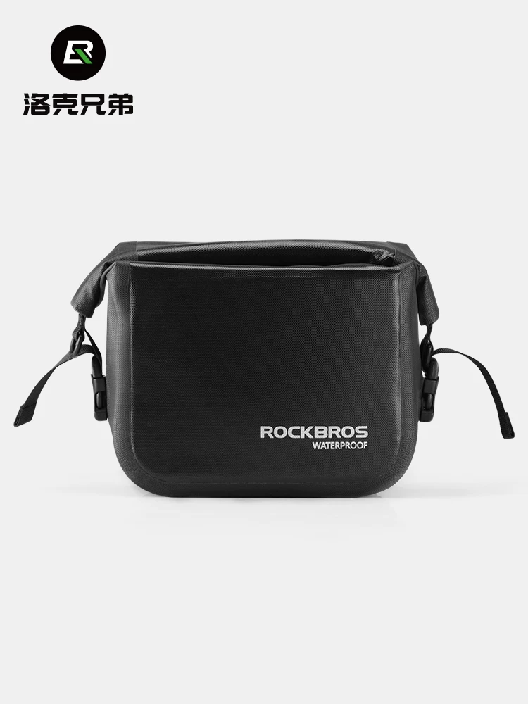 Túi đựng đồ phía trước xe đạp chống nước Rock Brothers Túi đựng đồ phía trước xe đạp dành cho xe đạp đường trường, xe đạp leo núi và xe đạp gấp Phụ kiện thiết bị đi xe đạp