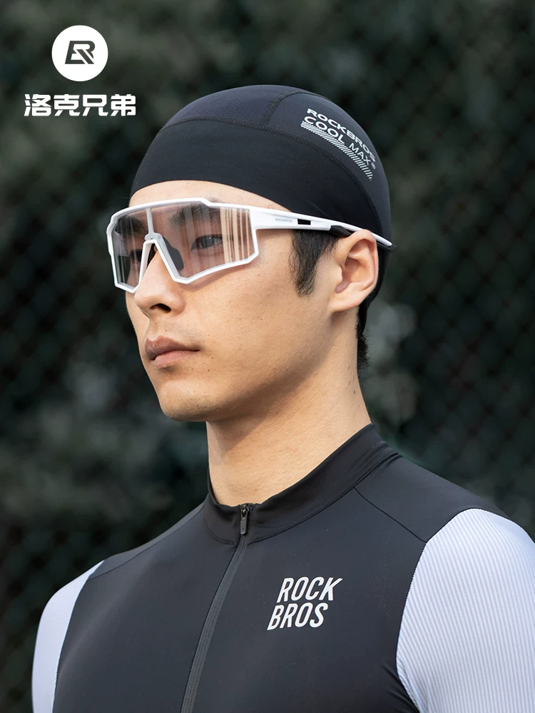 Mũ đi xe đạp Rock Brothers dành cho nam và nữ, mũ chống nắng, mũ trùm đầu COOLMAX, mũ bảo hiểm xe đạp có lớp lót thấm mồ hôi cho mùa hè