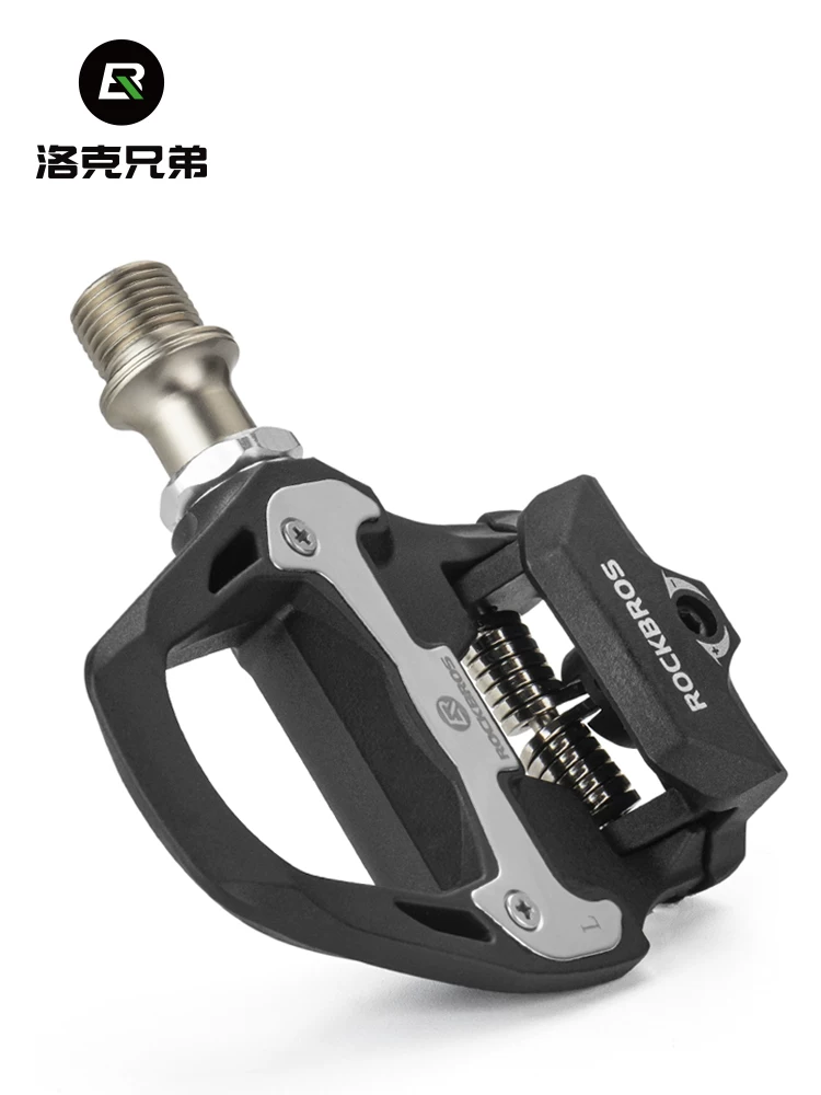 Rock Brothers xe đạp đường trường bàn đạp không cần kẹp hợp kim nhôm SPD-SL có đinh tán ổ trục bàn đạp thiết bị xe đạp