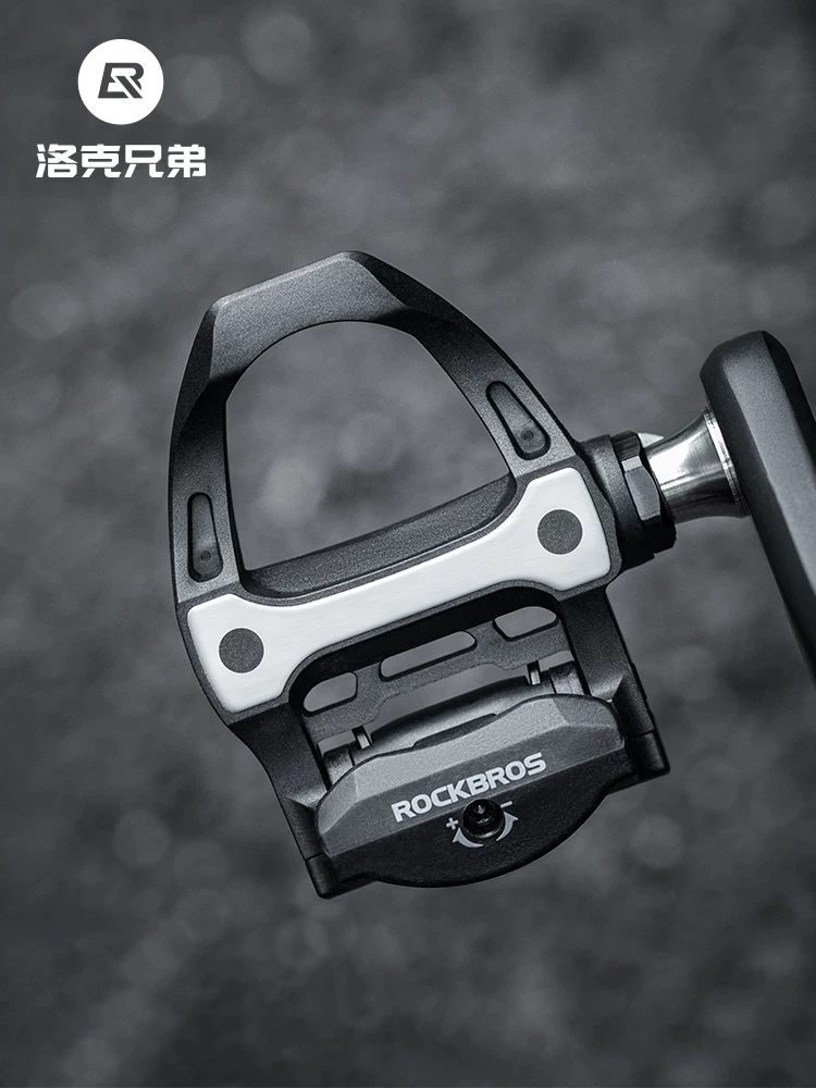 Rock Brothers xe đạp đường bộ sợi carbon SPD titan trục ổ trục đạp xe bàn đạp đinh giày thiết bị xe đạp