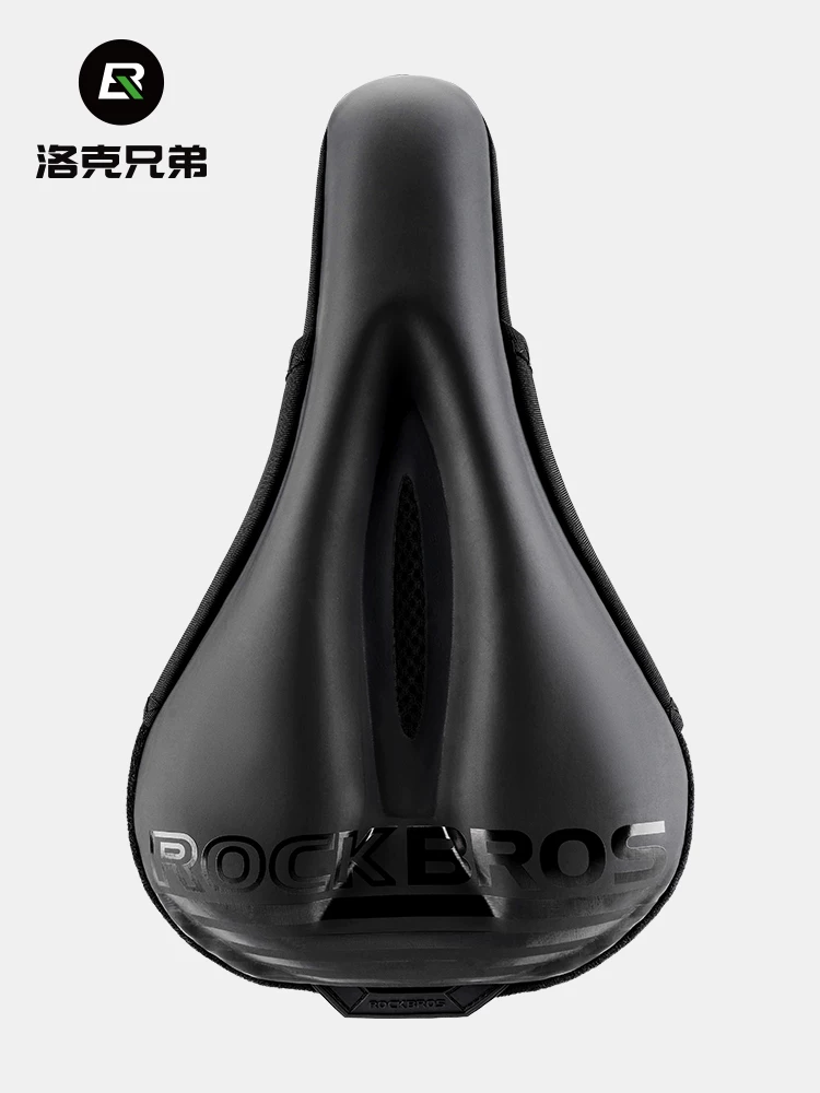 Áo bọc yên xe đạp Rock Brothers thoải mái và hấp thụ lực sốc, đệm yên xe đạp đường núi bằng silicon dày chống trượt, đệm yên mềm mại