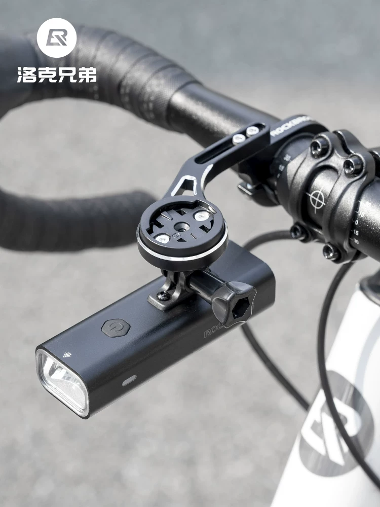 Đèn xe đạp Rock Brothers đèn trước treo đèn mạnh đèn pin xe đạp đường núi đi đêm typec đèn sạc