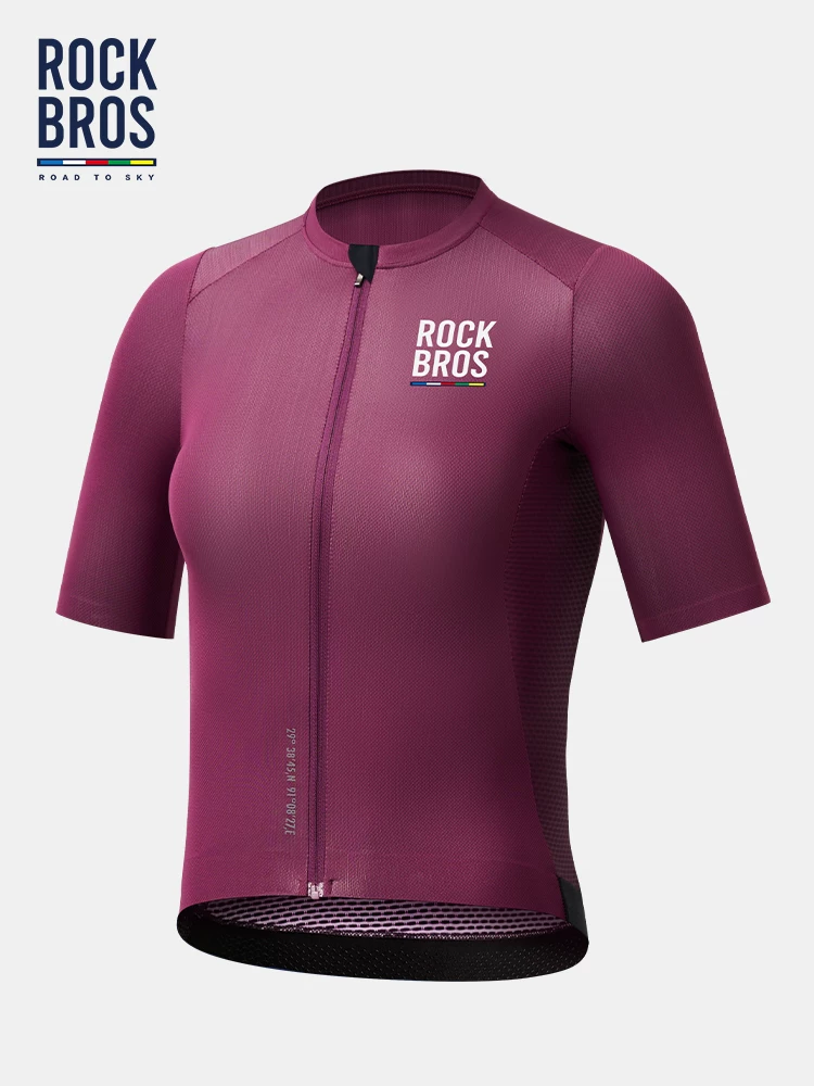 Rock Brothers Sky Road Series Áo đi xe đạp ngắn tay Áo thể thao mùa hè dành cho nữ Xe đạp đường núi