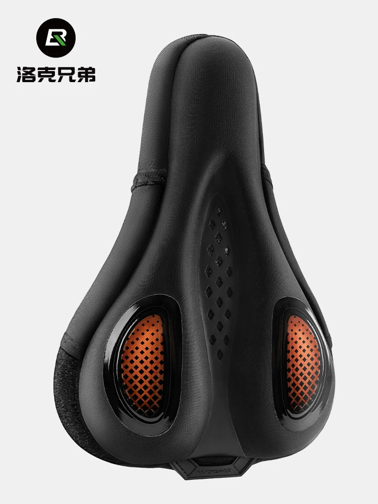 Rock Brothers bọc ghế xe đạp dày silicone thoải mái unisex đi xe đạp đường núi đi xe đạp nhanh chóng bọc ghế