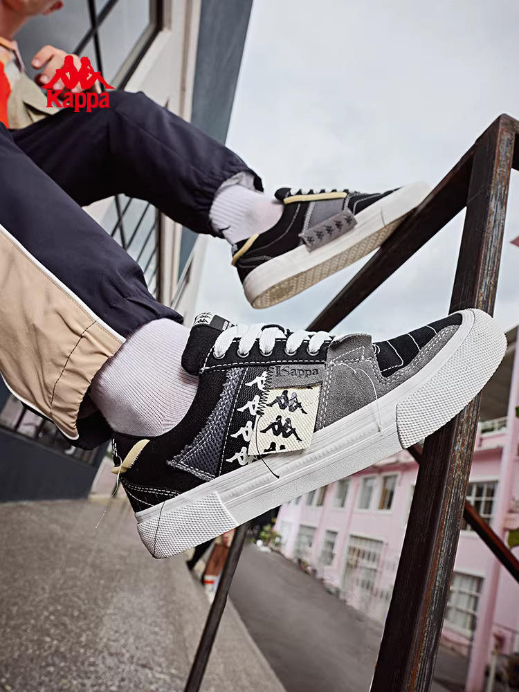 [Giải phóng mặt bằng đặc biệt] Giày vải nam Kappa mùa đông 2025 Giày trượt ván kiểu đôi
