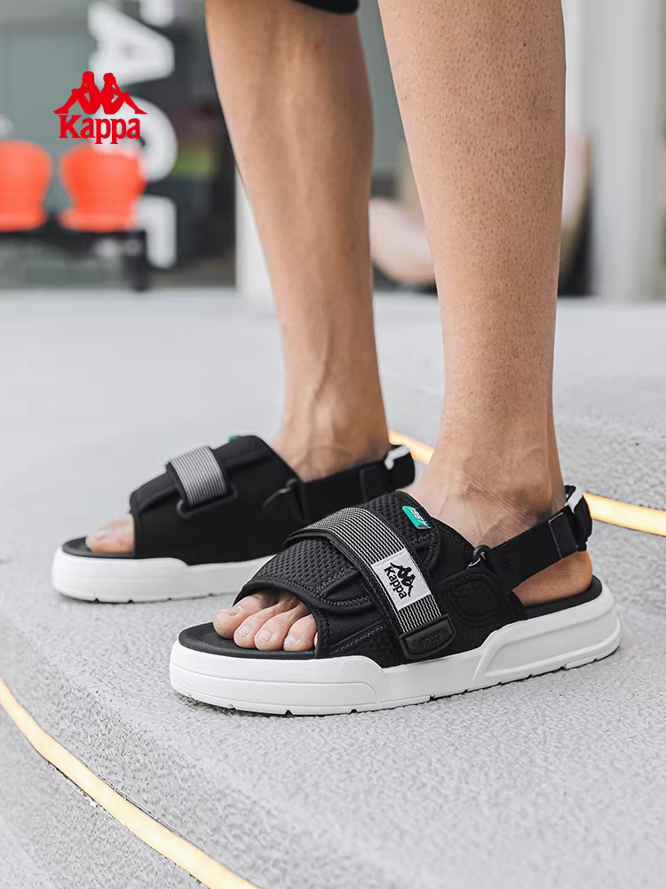 [Giải phóng mặt bằng đặc biệt] Dép đế dày của cặp đôi Kappa 2025 Giày đi biển mới mùa hè dành cho nam
