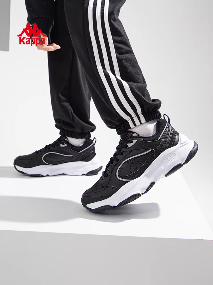 Giảm giá đặc biệt | Sản phẩm chính hãng】Giày bố Kappa giày nữ 2025 giày thể thao đế dày mới phong cách giản dị