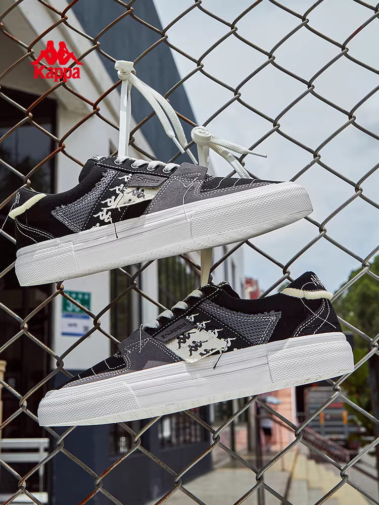 [Giải phóng mặt bằng đặc biệt] Giày vải nam Kappa mùa đông 2025 Giày trượt ván kiểu đôi