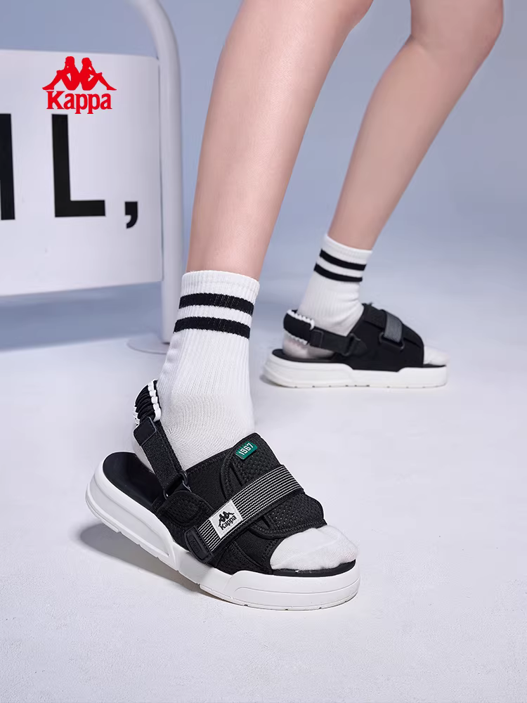 [Giải phóng mặt bằng đặc biệt] Dép đế dày của cặp đôi Kappa 2025 Giày đi biển mới mùa hè dành cho nam