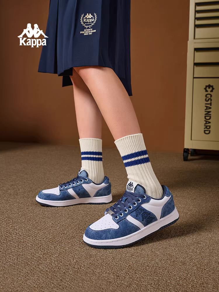Giày thể thao nam Kappa mùa đông 2025, kiểu dáng đa năng, thời thượng, cao cấp, phong cách retro Mỹ.