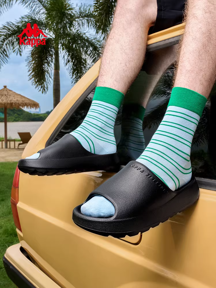 [Giải phóng mặt bằng đặc biệt] Dép nam Kappa 2025 Dép xỏ ngón đế dày mới mùa hè 2025