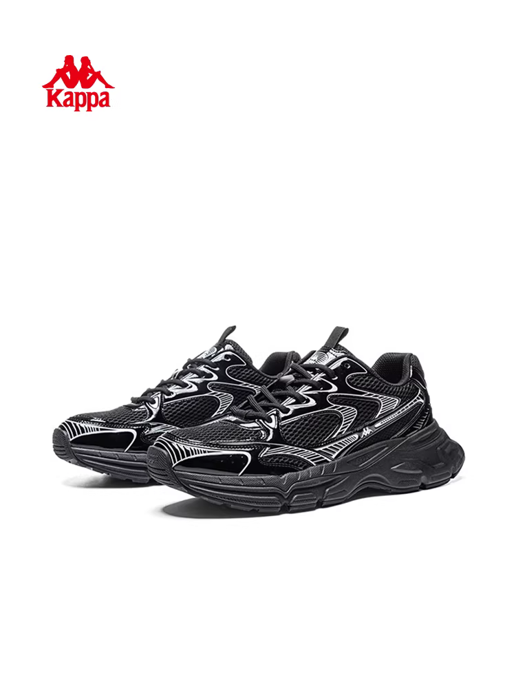 Giày thể thao nữ Kappa lót lông cừu mùa đông 2025 mới, ấm áp, dày dặn, kiểu dáng cổ điển, chất liệu cotton