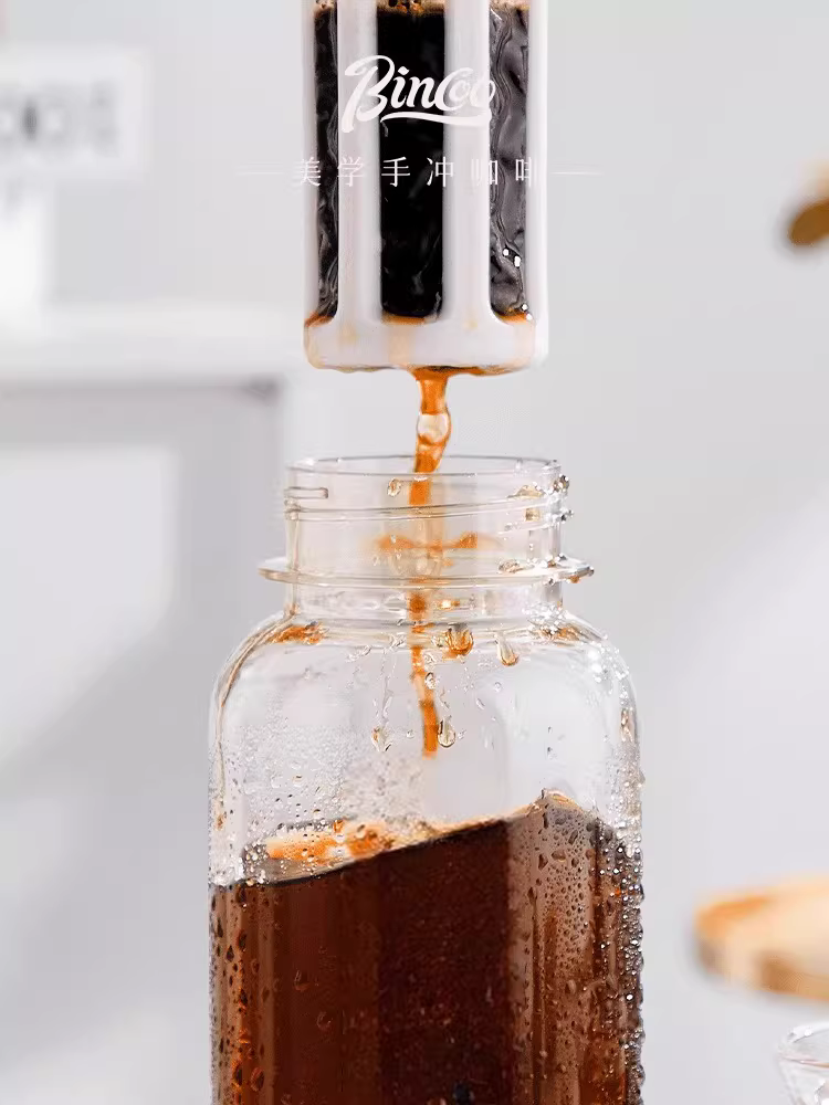 Cốc cà phê lạnh Bincoo, bình pha cà phê lạnh, cốc nước di động ngoài trời, bình cà phê mùa hè, bình pha cà phê lạnh, cốc trà trái cây lạnh