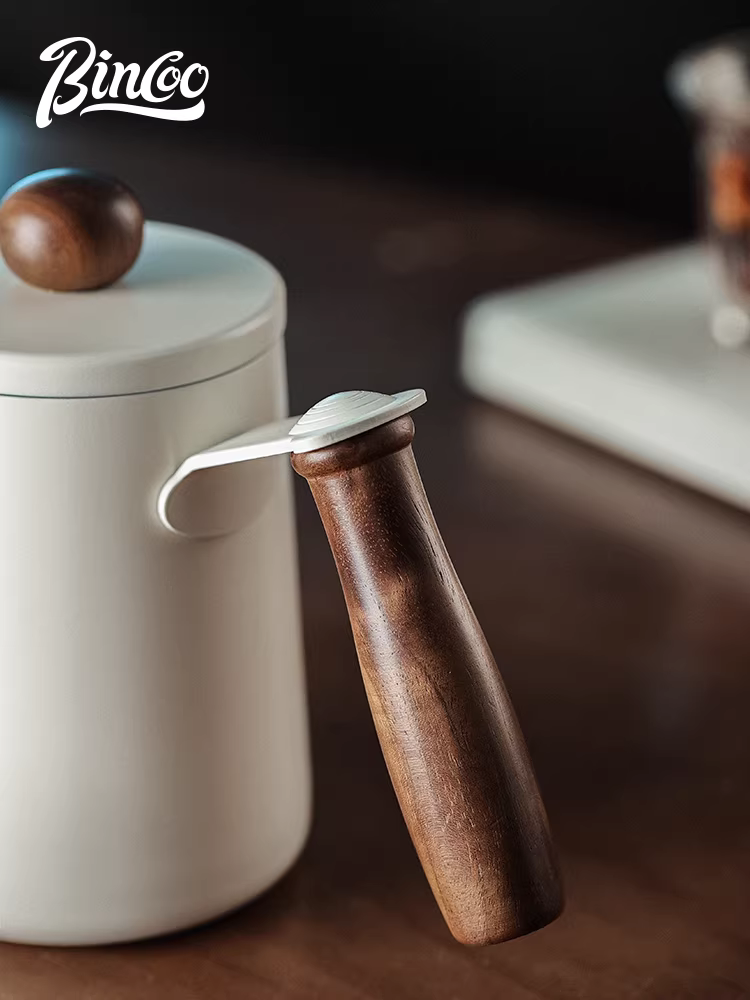 Bincoo chia sẻ ấm pha cà phê thủ công, cốc lọc cà phê, ấm miệng nhỏ, dụng cụ pha cà phê gia dụng, ấm đun nước có vòi dài treo tai.