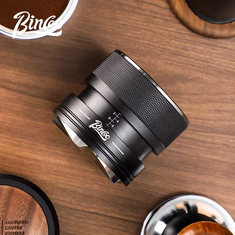 Bộ phân phối bột trọng lực Bincoo, không cần điều chỉnh, chiều cao thích ứng 58mm, phụ kiện tay cầm máy pha cà phê espresso.