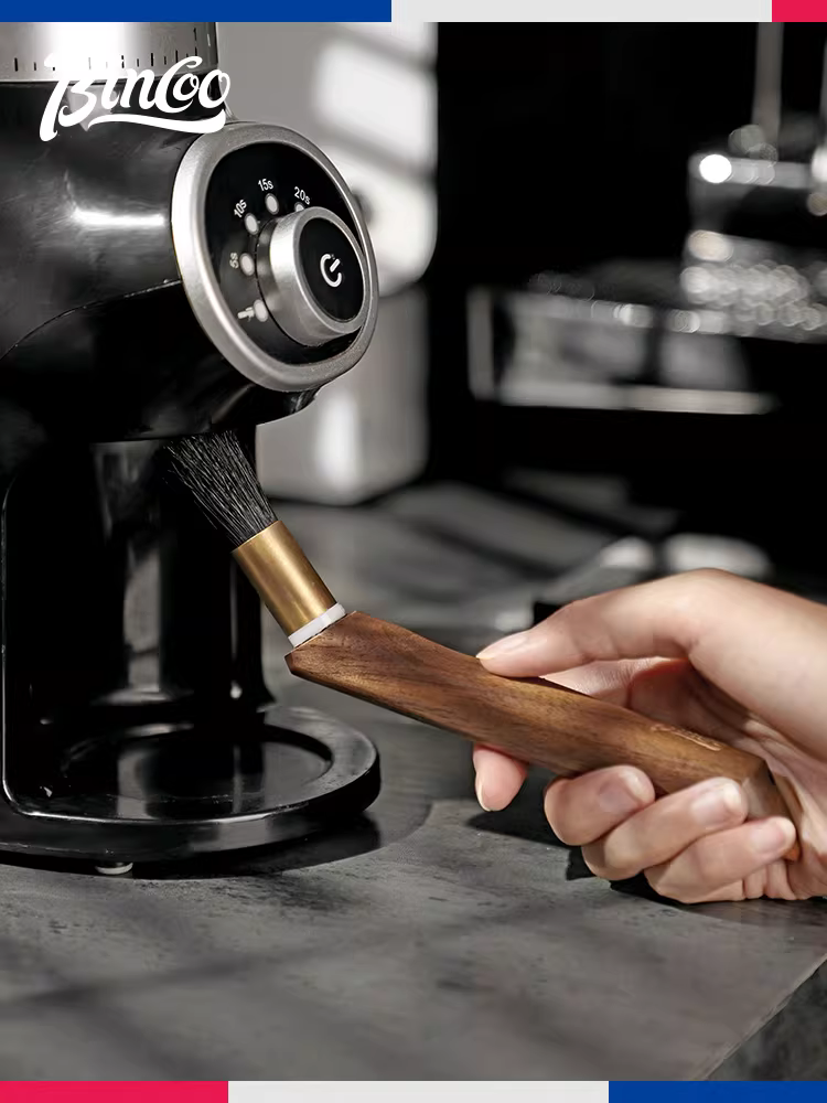 Bộ dụng cụ vệ sinh máy pha cà phê Bincoo: máy xay, bàn chải vệ sinh bộ phận pha cà phê, bàn chải mềm vệ sinh bột cà phê, bàn chải vệ sinh máy pha cà phê
