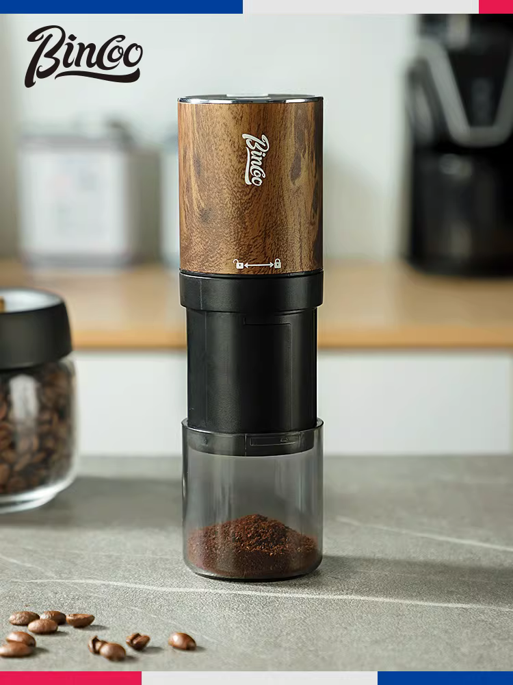 Máy xay cà phê điện Bincoo, máy xay cà phê espresso, máy xay cà phê cầm tay nhỏ gọn, tự động, dùng trong gia đình