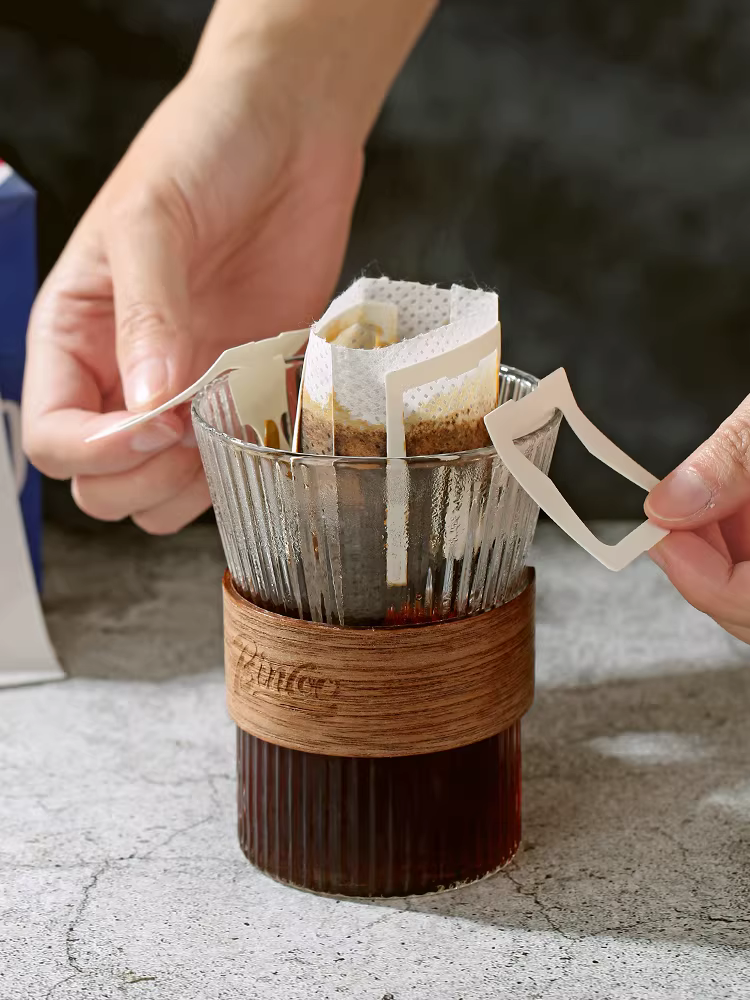 Túi lọc cà phê nhỏ giọt Bincoo, giấy lọc cà phê nhỏ giọt pha thủ công, di động, kín hơi